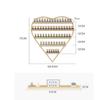 ZBJDX Nail Polish Display Rack, Heart-Shaped Wall-Mounted Beauty Rack, 6-Piece Set - Decorate The Wall, for Storing Cosmetics,White view 2