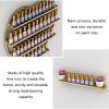 ZBJDX Nail Polish Display Rack, Heart-Shaped Wall-Mounted Beauty Rack, 6-Piece Set - Decorate The Wall, for Storing Cosmetics,White view 4