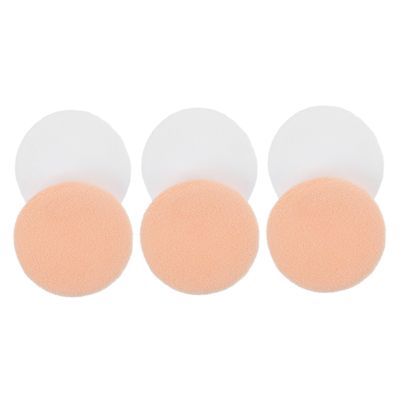 Beatifufu 20pcs Large Cotton Makeup Applicator Sponges Round Powder Puff for Makeup Soft for Cosmetics Ideal for Salon Home Travel Professional Use
