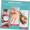 Beatifufu 20pcs Large Cotton Makeup Applicator Sponges Round Powder Puff for Makeup Soft for Cosmetics Ideal for Salon Home Travel Professional Use view 2