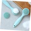 Beatifufu Face Care Brush Deep Cleaning Brush Silicone Head Nose Face for Women Easy to Clean view 4