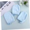 balacoo 9pcs Facial Cleaning Gloves Soft Makeup Removal Pads for Reusable and Washable for All Skin Types Thickened Design view 3