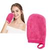 balacoo 3sets Makeup Removal Gloves Face Pad Facial Cleansing Puff Cleaning Pads Soft Washable 3pcs*3 view 4
