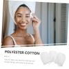 balacoo 2sets Exfoliating Gloves for Face Makeup Removal Set Facial Cleaning Gloves Powder Puff 3pcs*2 view 3