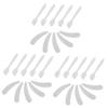 FRCOLOR 30pcs Multi-purpose Cream Spoons Makeup Skincare Dessert Spatulas Clean Hygienic view 1