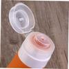 DOITOOL 3pcs Travel Lotion and Shampoo Bottles Leak Silicone Containers for Toiletries Squeeze Travel Bottles for Creams and Liquids for and Airplane Use Random Color view 2