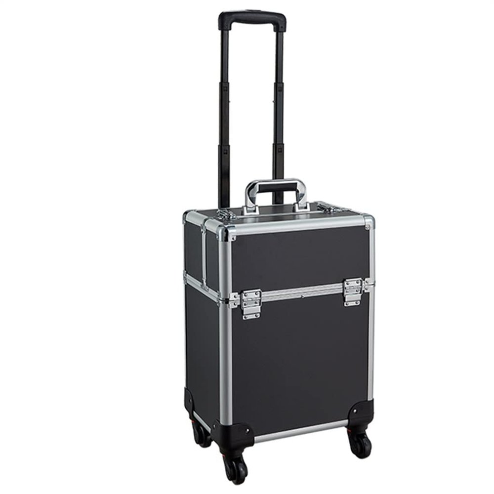FLYIFE Cosmetic Suitcase Travel Large-Capacity Cosmetic Storage Storage Toolbox Roller Beauty Barber Trolley Case/3-Pack/37X24X52Cm