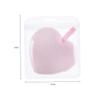DOITOOL 9pcs Cotton Makeup Cleaning Pads for Face Washable and Reusable for Makeup Removal Pink for Women view 2