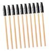 FRCOLOR 60pcs Natural Look Lash Combs Bamboo Handle Eyebrow Makeup Brush Safe Practical for Salon Store Home Lightweight Portable view 3