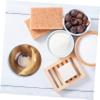 FRCOLOR 3pcs Natural Horn Shaving Bowl for Men Shaving Soap Cup for Fathers Boyfriends view 4