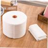 FRCOLOR 2rolls Disposable Cotton Towels Dual-use Face Towels for Makeup Removal and Cleansing Soft and Highly Absorbent for Travel and Personal Care view 4