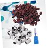FRCOLOR 402pcs Professional Nail Sanding Band Fine Grit Nail File Sanding Accessories Ceramic Grinding Head view 2