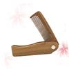 FRCOLOR 2pcs Portable Hair Beard Comb Mini Travel Comb Natural Hair Brush for Women Men Boys and Girls Smooth Fine Teeth view 4