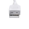 Dysead 5ft White Micro USB Charging Cable Cord for Remington MB4110 HC-5750 HC-5950 MB-5350 MB-4550 MB4550T Rechargeable Men's Mustache Precision Power Haircut Beard Trimmer Grooming Shaver Clipper view 4