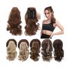 Ponytail Extension 12" Wavy Ponytail Extension, Short Claw Clip Ponytail Hair Extensions Natural Soft Synthetic Claw Clip In Wavy Pony Tails Hairpieces for Women Hairpiece for Women ( Color : 16P613 , view 1