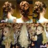 Ponytail Extension 12" Wavy Ponytail Extension, Short Claw Clip Ponytail Hair Extensions Natural Soft Synthetic Claw Clip In Wavy Pony Tails Hairpieces for Women Hairpiece for Women ( Color : 16P613 , view 4