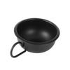 FRCOLOR 3pcs Metal Shaving Bowl for Men Shaving Soap Container for Home Barber Shops Salons Simple Design for Easy Use view 3
