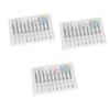 FRCOLOR 3pcs Tungsten Steel Alloy Nail Drill Bit Manicure Includes Grinding for Natural and Artificial Nails for Beauty Salons view 1