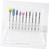 FRCOLOR 3pcs Tungsten Steel Alloy Nail Drill Bit Manicure Includes Grinding for Natural and Artificial Nails for Beauty Salons view 4