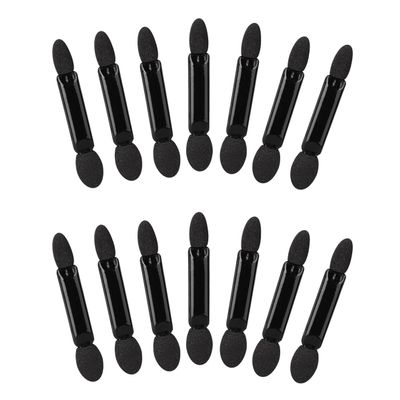 100 pcs Double Ended Sponge Eyeshadow Brush Eye Shadow Brush Makeup Tools Blending Smudging