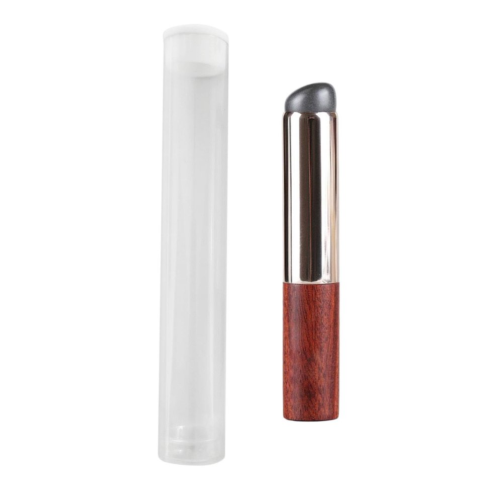 NinthAvenue Basics Silicone Lip Brush Lip Cream Reusable Concealer Brush under Eye Lipstick Brush for Home Performance Girls, Red