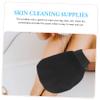 Mikinona 2pcs Exfoliating Shower Mitts Korean Body Scrubbing Gloves for Deep Cleaning Lightweight and Comfortable for Arms Legs and Back Reusable Skin Cleaning Supplies view 4