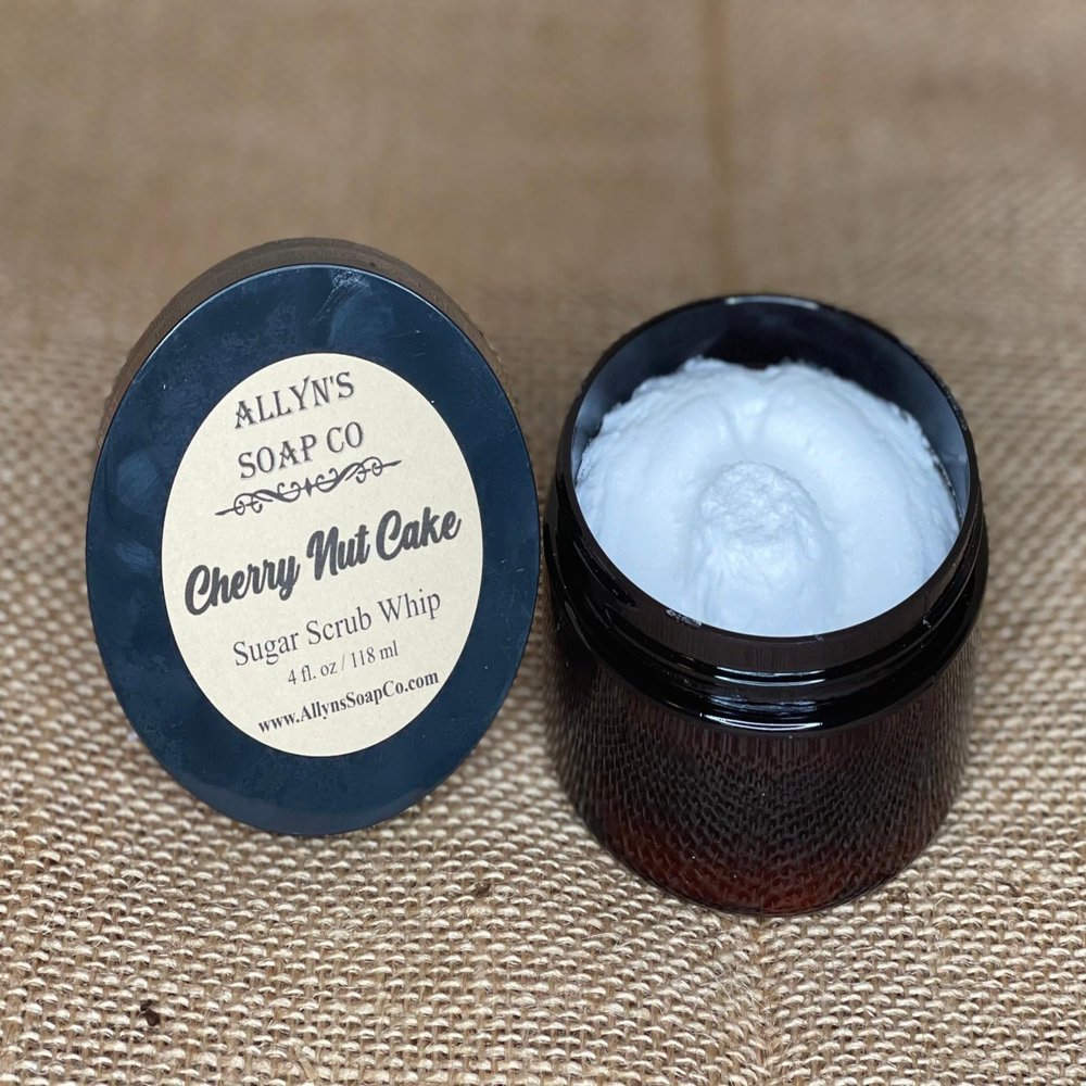 Cherry Nut Cake Sugar Scrub Whip