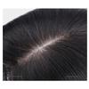 10x14cm Human Hair for White Hair One Piece Long Hair Light Traceless for Woman Clip in Hair Toppers for Woman (Black,35cm/14inch) view 3