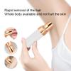 MUNEFE Women Facial Epilator, Electric Hair Removal Epilator, Epilators Hair Removal for Armpits Back Legs Arms Face Bikini Line, White view 3