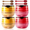 4 Pcs Lip Mask Reduces Lip Lines and Exfoliator, Prevention Dry & Cracked Lip. (Honey & Strawberry) view 1