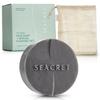 SEACRET Minerals Mud Soap Bar & Foaming Net, All-Natural Deep Sea Black Mud, Witch Hazel & Sea Salt for Cleaning, Exfoliating, Detoxifying Face & Body, Normal to Oily Skin, 4.4 Oz / 125 ml - Pack of 2 view 1