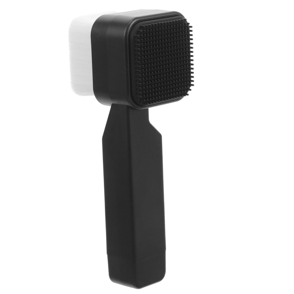 FOMIYES Double-Sided Silicone Facial Cleansing Brush Elegant Handheld Exfoliator for All Skin Types Soft Bristles Silicone for Versatile Cleaning for Face Body Care