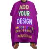 AJIOCIEU Custom Barber Cape, Personalized Salon Haircut Capes, Customized Add You Own Picture or Word Barber Apron, for Salon Hair Styling Barbershop, Mei Red view 1