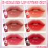6 Colors Lip Tint Stain Set,Mini Liquid Lipstick Moisturizing Long Lasting Plumping High Pigmented Lip Gloss Set,Lightweight Non-Stick Cup Matte Lipstick for Waterproof Cheek and Lip Tint Makeup A view 2