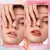 6 Colors Lip Tint Stain Set,Mini Liquid Lipstick Moisturizing Long Lasting Plumping High Pigmented Lip Gloss Set,Lightweight Non-Stick Cup Matte Lipstick for Waterproof Cheek and Lip Tint Makeup A view 3