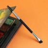 Ksvsonrvi 2PCS Eyebrow Brush, Professional Double-Ended Angled Eye Brow and Spoolie Brush, Black view 2