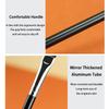 Ksvsonrvi 2PCS Eyebrow Brush, Professional Double-Ended Angled Eye Brow and Spoolie Brush, Black view 4