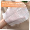 FUNOMOCYA 400pcs Cosmetic Nonwoven Sheets Gauze Sponges Non Woven Absorbent Care Pads Gauze Wipes Facial Cleansing Pads Makeup Brishes Cotton Pad 4X White Non-Woven Fabric Bulk view 2