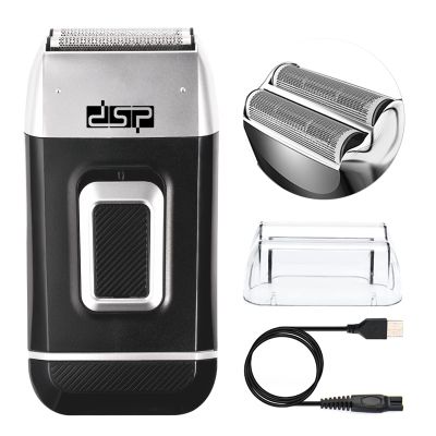 DSP Bald Head Shaver for Men Bald Shaver for Men Waterproof Razor for Shaving Electric Cordless Rechargeable Black