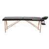 CMFTGDS Massage Table Massage Bed 84 Inches Long Portable 2 Folding Massage Spa Facial Cradle Salon Bed W/Carry Case (Black) view 3