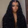 13x4 Lace Front Wigs Human Hair Pre Plucked 150% Density Brazilian Wet and Wavy Human Hair Wigs for Black Women Glueless Curly Lace Frontal Wigs Natural Color (10 inch, 13x4 lace front wig) view 2