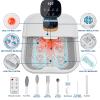 UNIFULL Collapsible Foot Spa Bath with Heat, Motorized Massager, Touch Screen, Foot Pedicure Kit, Temperature Control, Pedicure Foot Spa, Foot Bath view 3