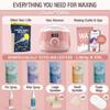 Tress Wellness Dusty Elemental Pink Wax Warmer Kit with Bikini Wax view 3