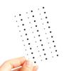 10Pcs Black Tear Mole Tattoo Stickers Temporary Tattoo DIY Tear Mole Stickers Body Art Dot Fake Tattoo Face Eye Corner Beauty Makeup Moles Temporary Tattoos view 1