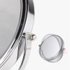 8 Inch Tabletop Rotation Makeup Mirror with Crystal, Double Side Magnification Cosmetic Mirror, Standing HD Beauty Shaving Mirror, Countertop Vanity Mirror for Hotel,C,3X view 4