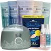 Tress Wellness Green Mountain Wax Warmer Kit with Bikini Wax view 1