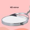 8 Inch Tabletop Rotation Makeup Mirror with Crystal, Double Side Magnification Cosmetic Mirror, Standing HD Beauty Shaving Mirror, Countertop Vanity Mirror for Hotel,A,8X view 3