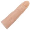 balacoo Silicone Fake Finger 2.75 Inch Hand Reusable Manicure Tool for Nail Art Beginners and Salon Use view 1