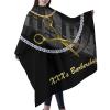 Custom Barber Cape Hairdresser Cape, Add Your Photo Text Logo Personalized Barber Salon Cape for Men, Customized Hair Cutting Cape for Home Salon Barbershop view 2