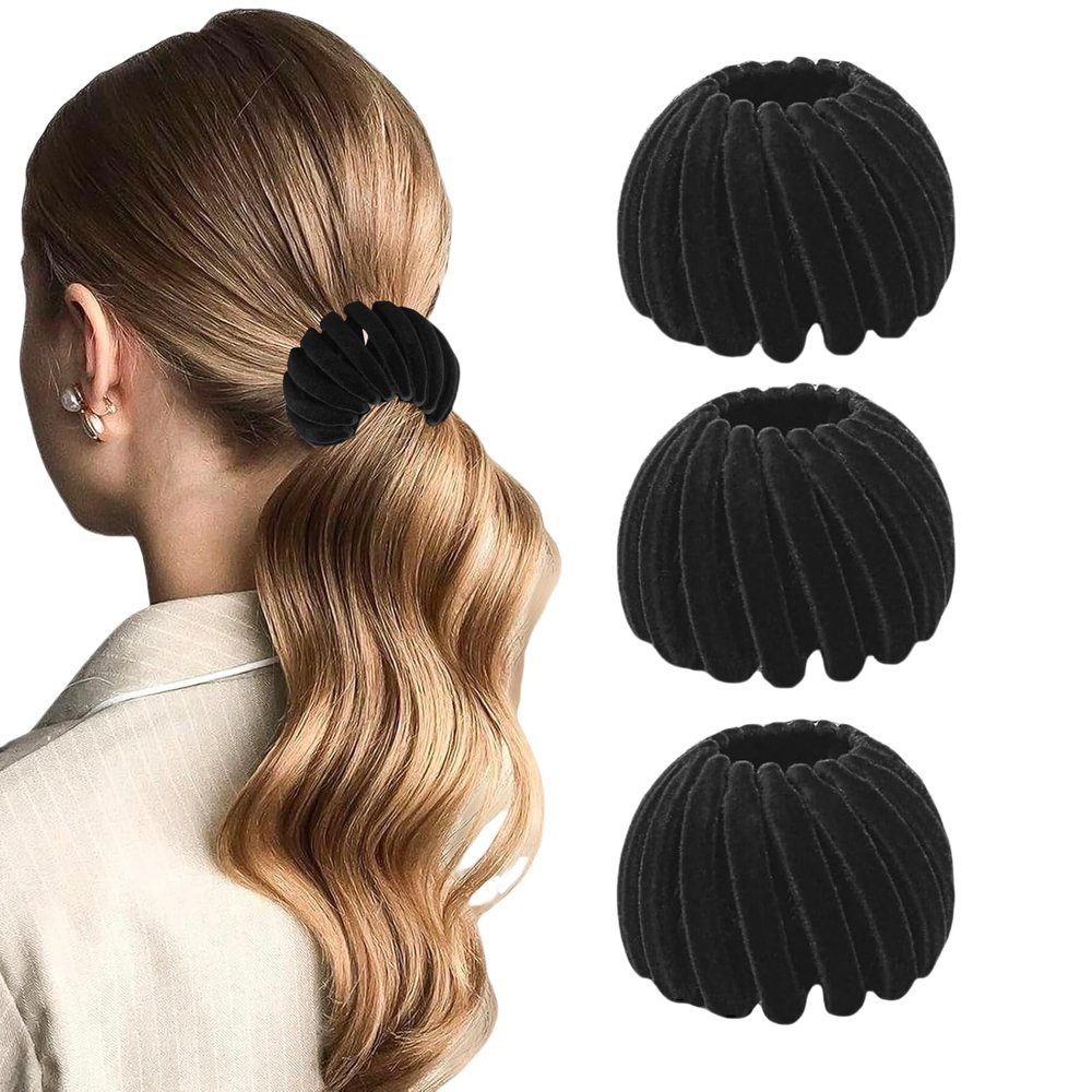 Aweoisa Hair Clip - Bird Nest, 3PCS Adjustable Hair Accessories for Women, Hair Bun Clips, Hair Bun Accessories, Color-4